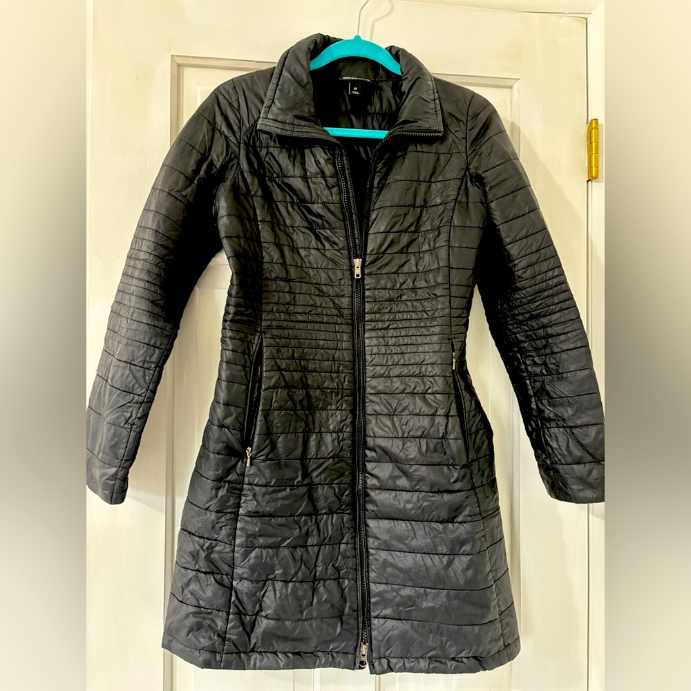 Patagonia black down jacket XS-used, see listing for details